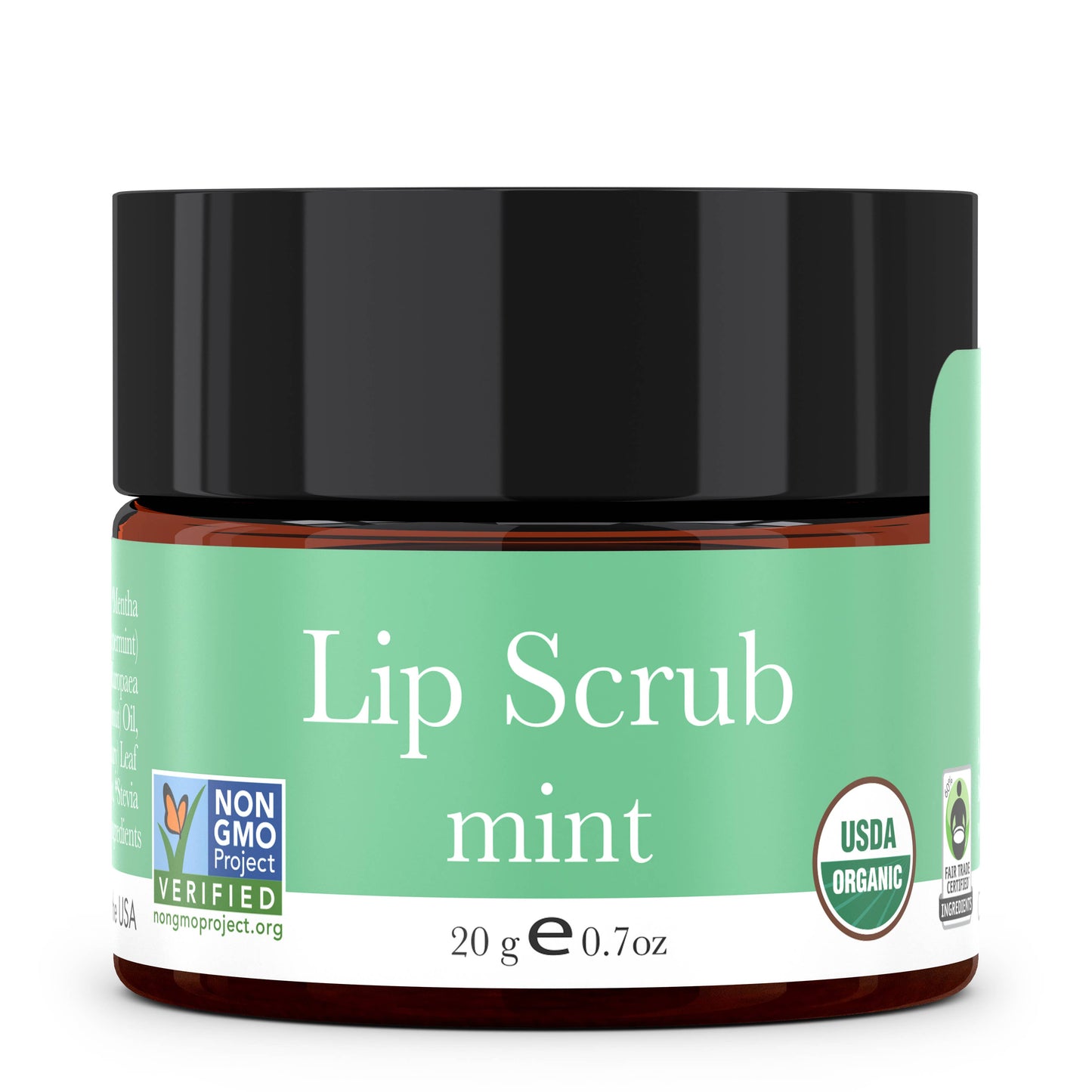Organic Sugar Lip Scrub 0.7oz (Vanilla, Mint, or Berry)