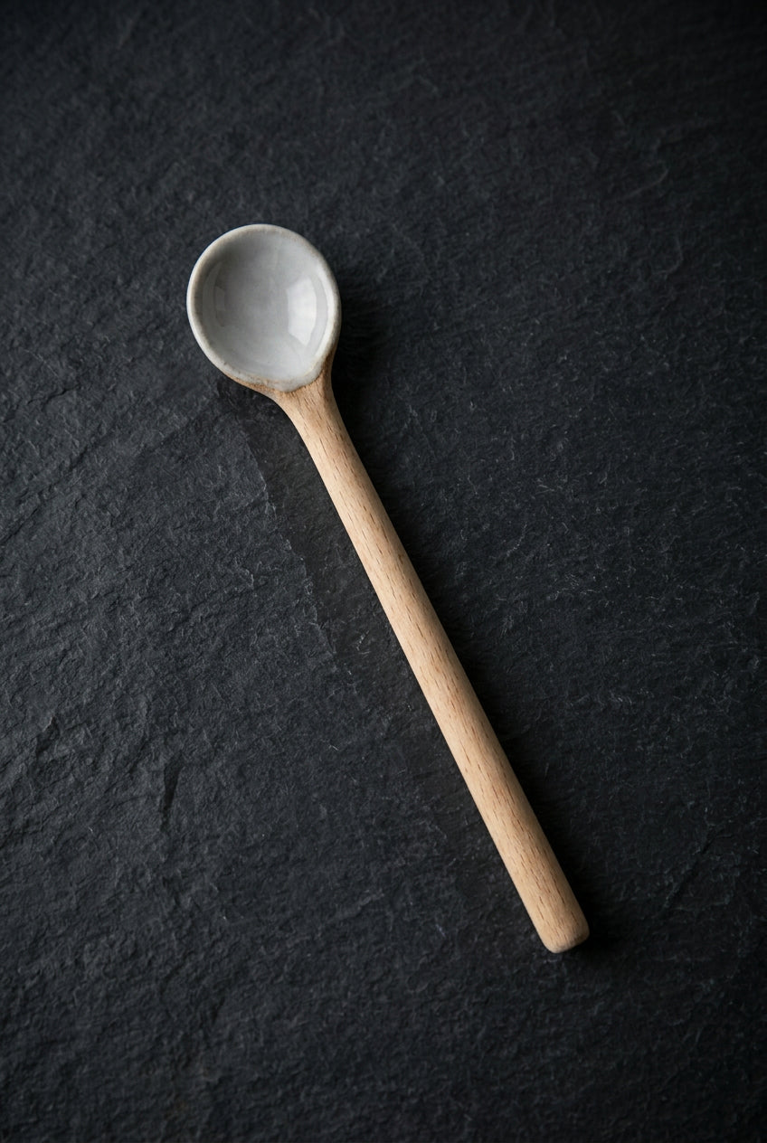 Ceramic Short Spoons (One)