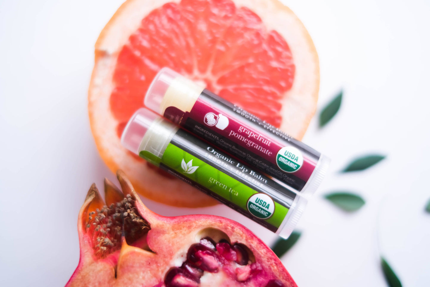 Organic Lip Balm (Multi Flavor)(Pack of 4)