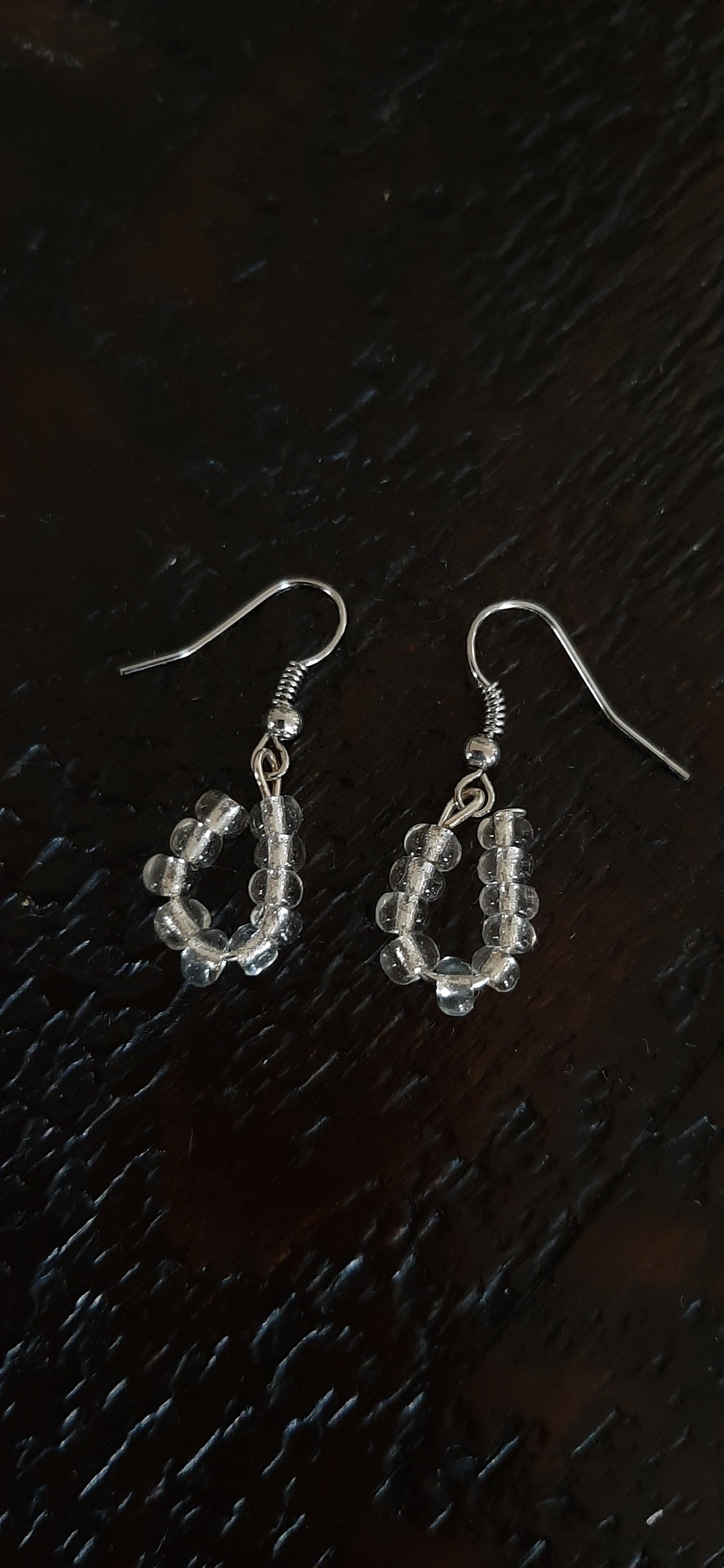 Glass Loop Earrings