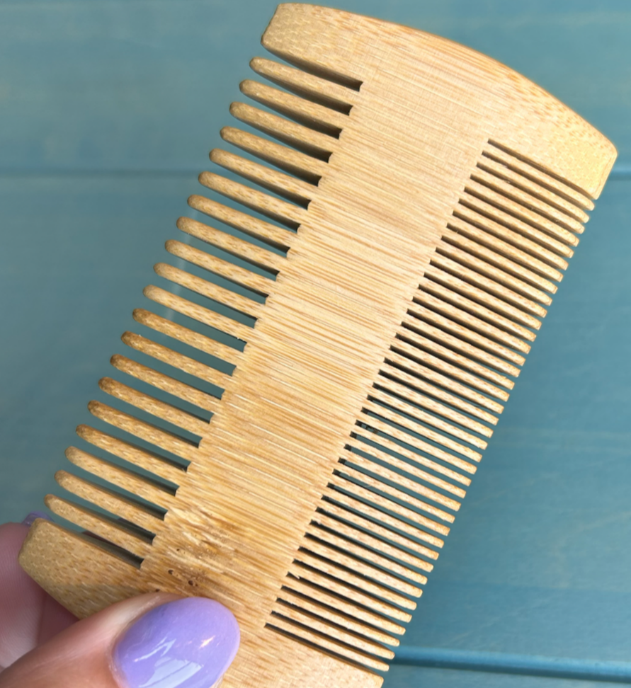 Bamboo Beard Comb