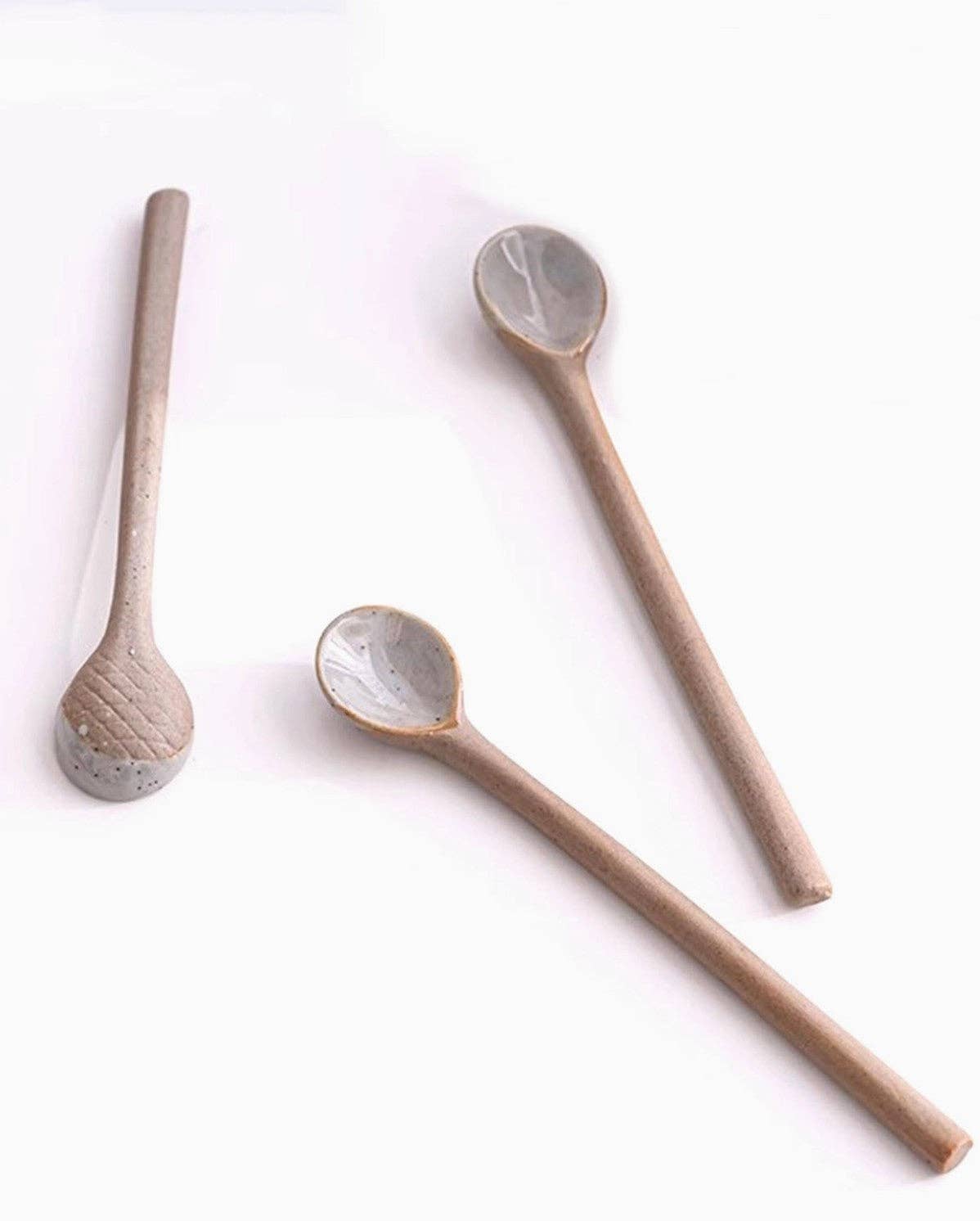 Ceramic Short Spoons (One)