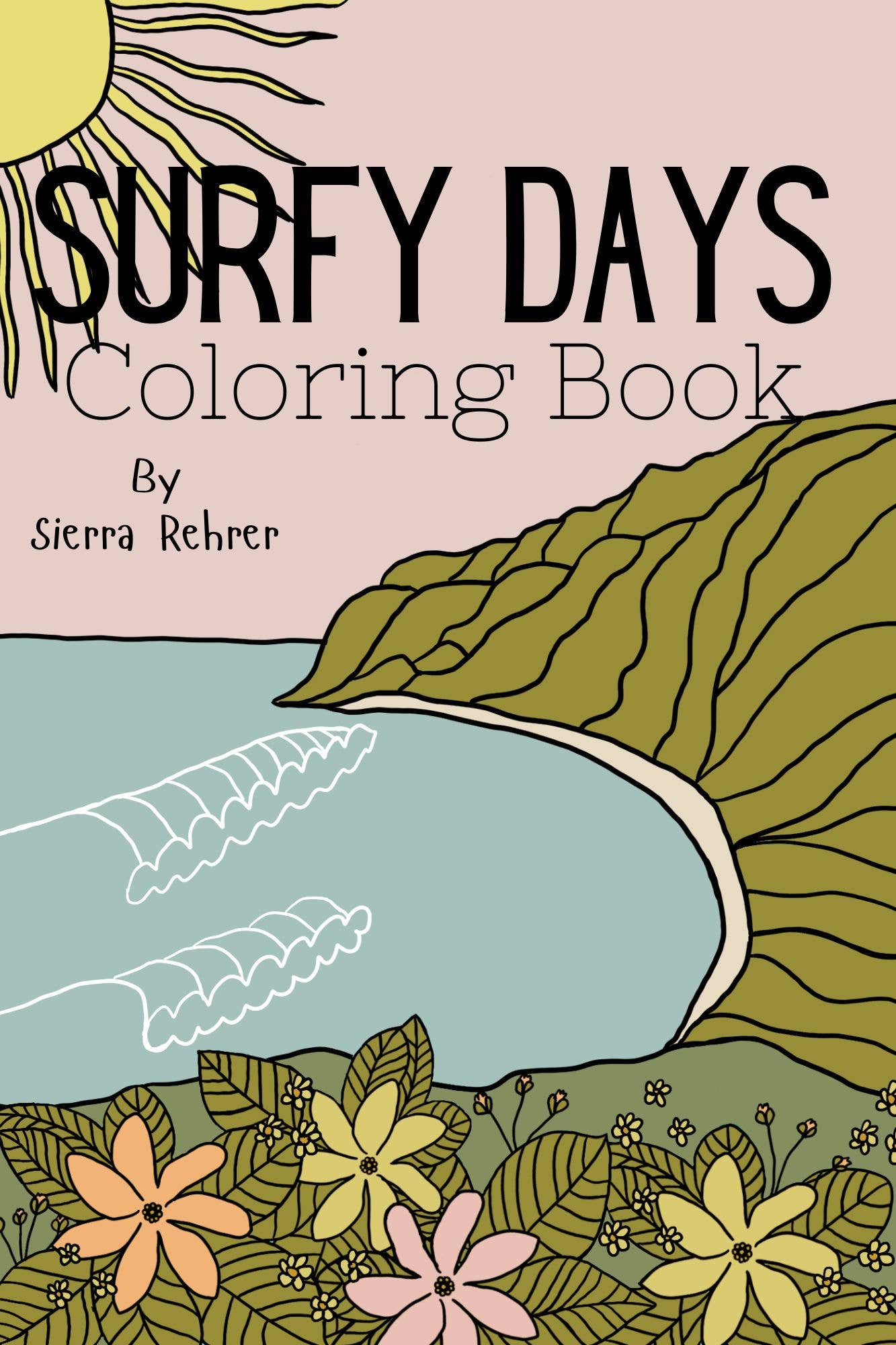 Surfy Days Coloring Book