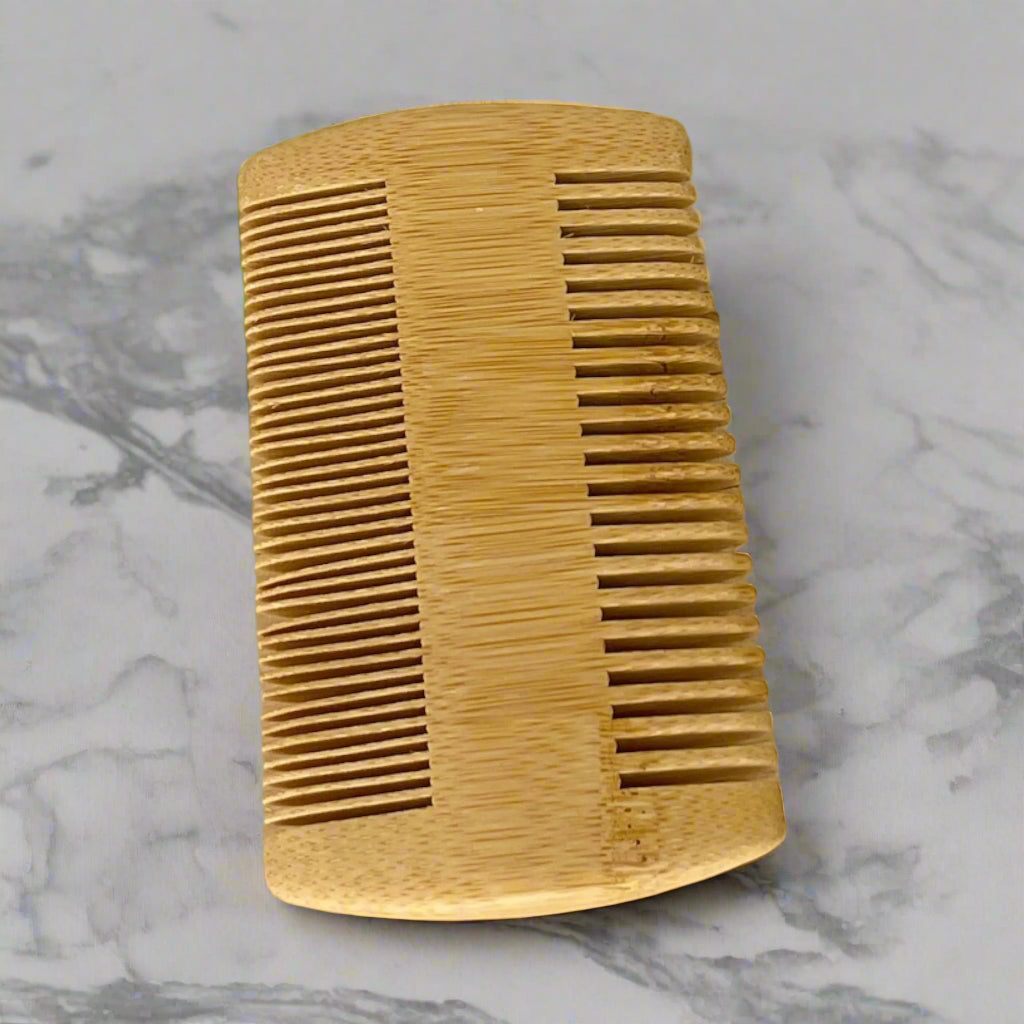 Bamboo Beard Comb