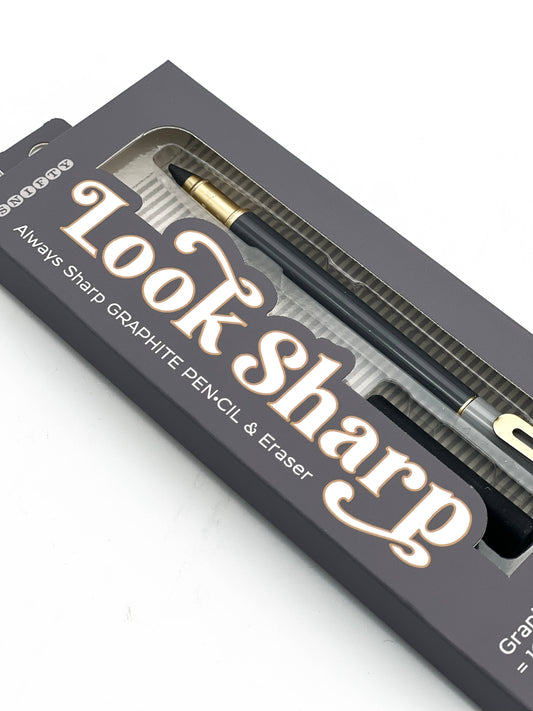 Look Sharp Graphite Pencil (Gray)